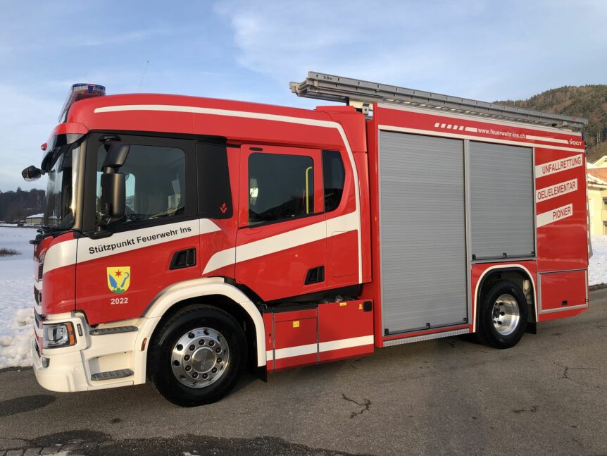 Projekt-Pionierfahrzeug Feuerwehr Ins