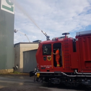 18.06.2019 Übung mit dem SBB Löschzug