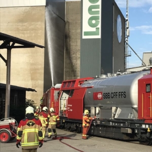 18.06.2019 Übung mit dem SBB Löschzug