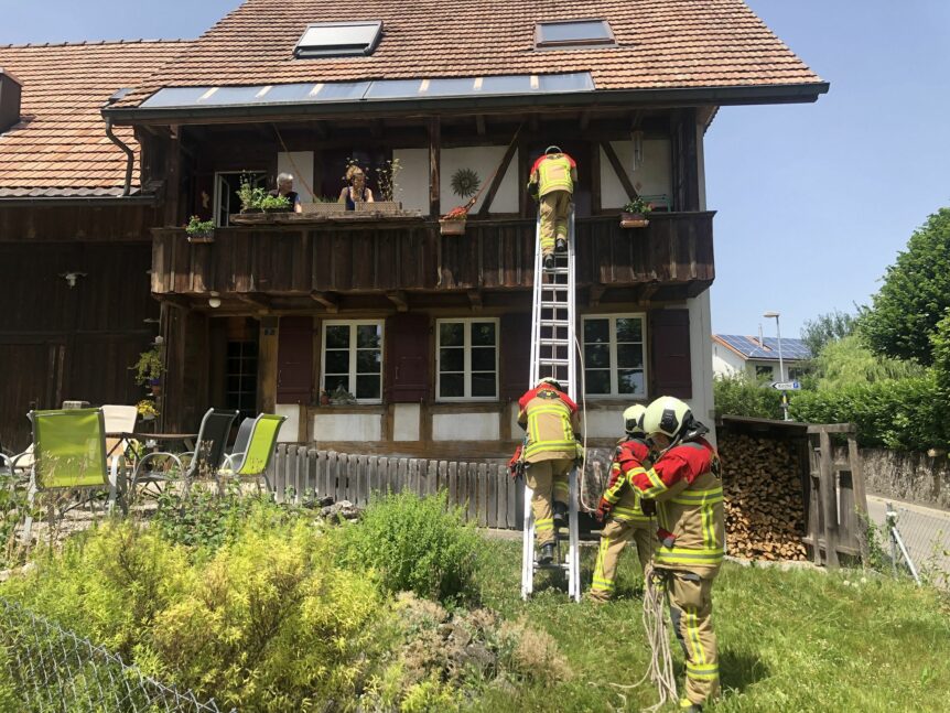 Uebung Stützpunktzug 1&2 vom 18.06.2022