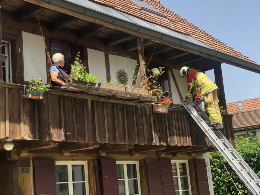 Uebung Stützpunktzug 1&2 vom 18.06.2022