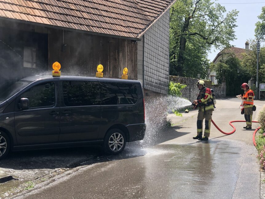 Uebung Stützpunktzug 1&2 vom 18.06.2022