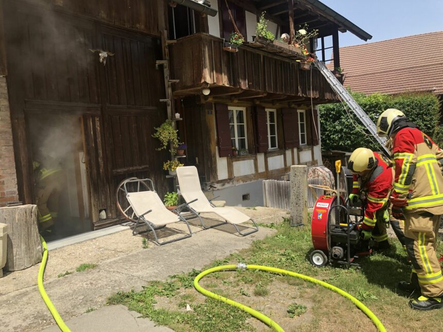 Uebung Stützpunktzug 1&2 vom 18.06.2022