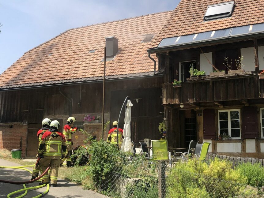 Uebung Stützpunktzug 1&2 vom 18.06.2022