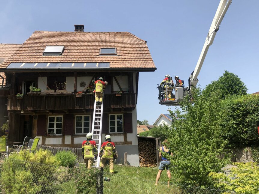 Uebung Stützpunktzug 1&2 vom 18.06.2022