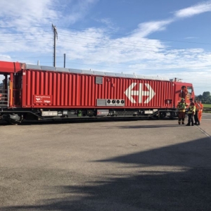 18.06.2019 Übung mit dem SBB Löschzug