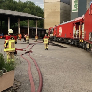 18.06.2019 Übung mit dem SBB Löschzug