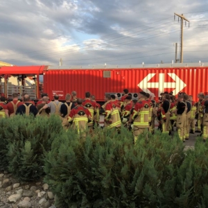 18.06.2019 Übung mit dem SBB Löschzug