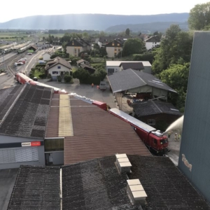 18.06.2019 Übung mit dem SBB Löschzug