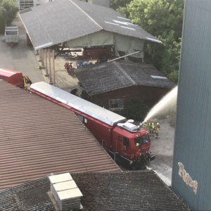 18.06.2019 Übung mit dem SBB Löschzug