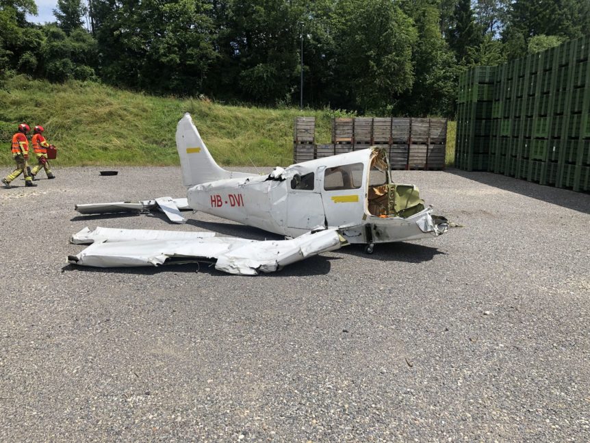 Einsatzübungen der Feuerwehr Ins vom 26.06.2021