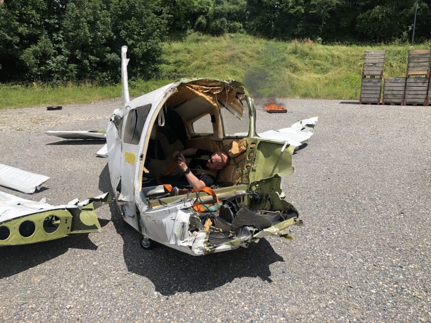 Einsatzübungen der Feuerwehr Ins vom 26.06.2021