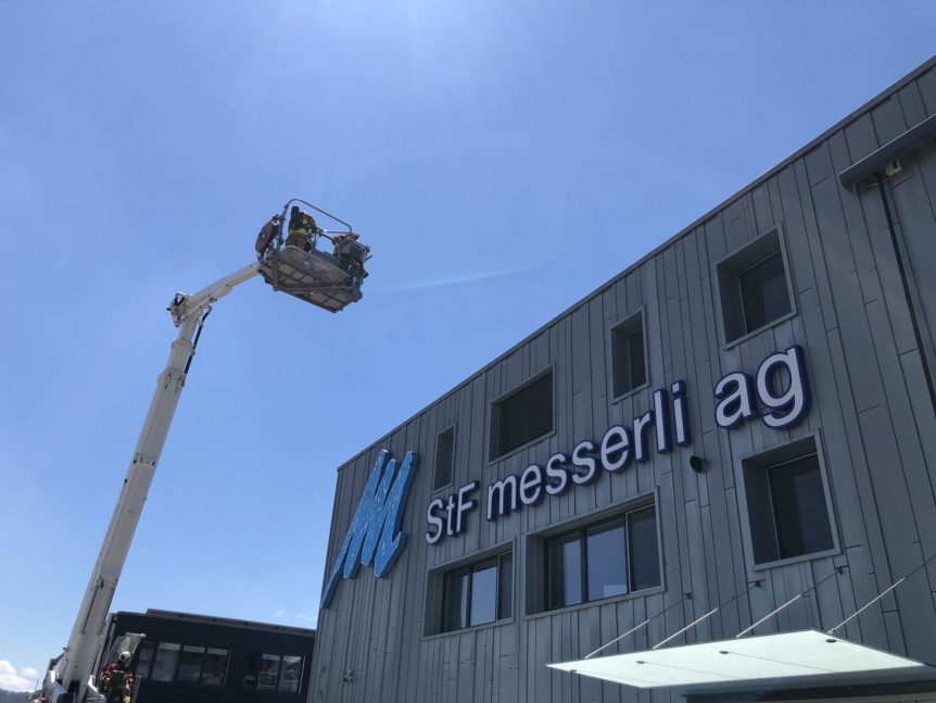 Einsatzübungen der Feuerwehr Ins vom 26.06.2021